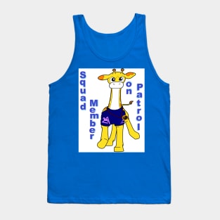 Squad Member on Patrol Tank Top